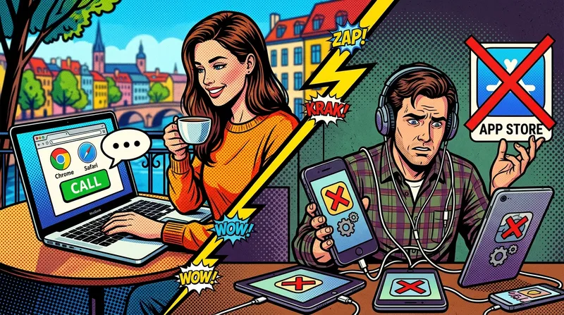 Browser Calling vs. Traditional VoIP Apps: What's the Difference?