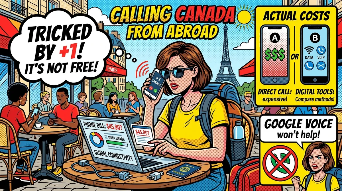 How to Call Canada From Abroad (It's Not Always Free)