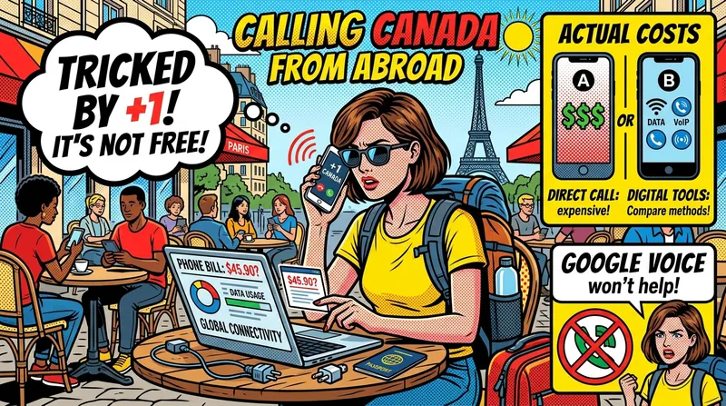 How to Call Canada From Abroad (It's Not Always Free)