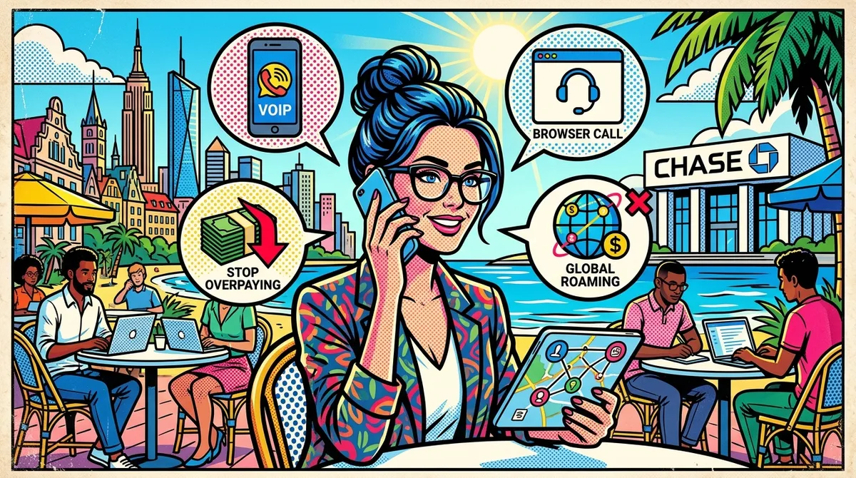 How to Call Chase Bank From Overseas (Without Paying $3/min)