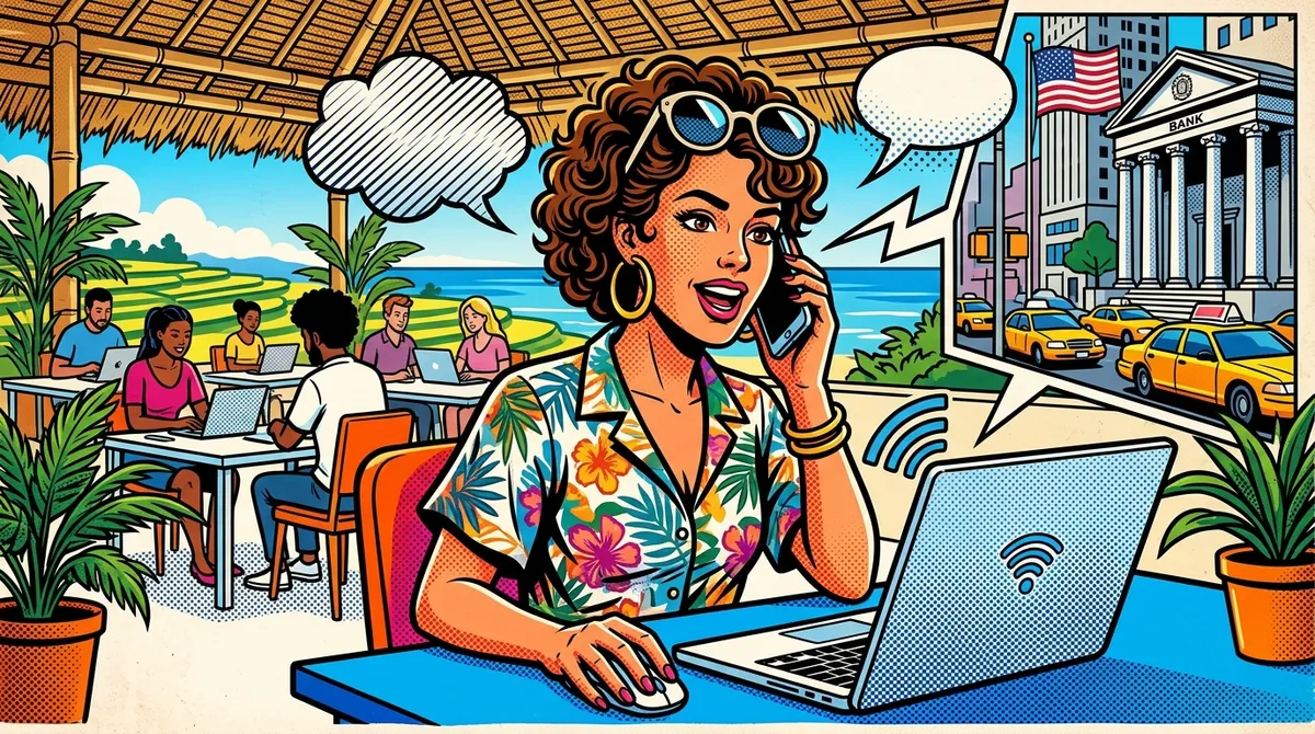 How to Call Your US Bank from Bali (Without a $40 Phone Bill)