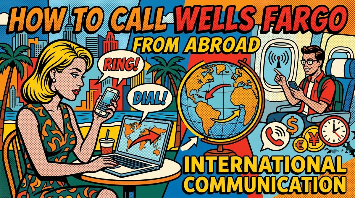 How to Call Wells Fargo From Abroad (Expat Guide)