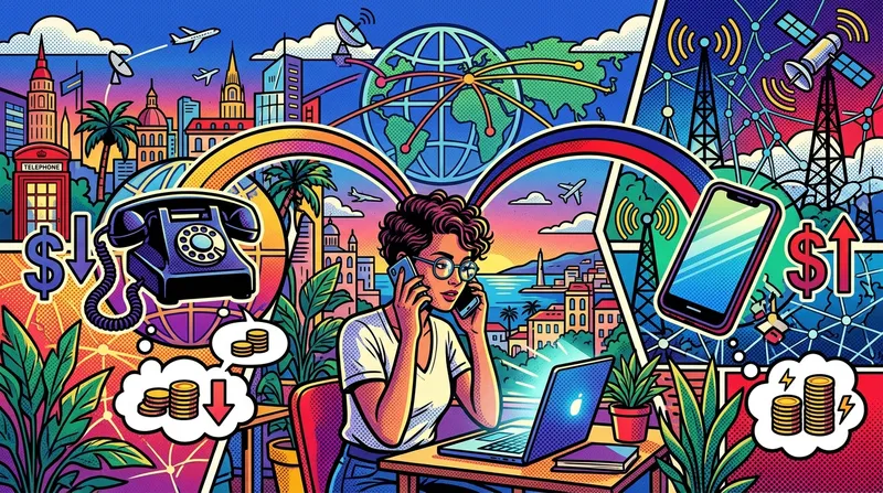 Calling Landlines vs Mobile Numbers: Why Mobile Costs More Internationally