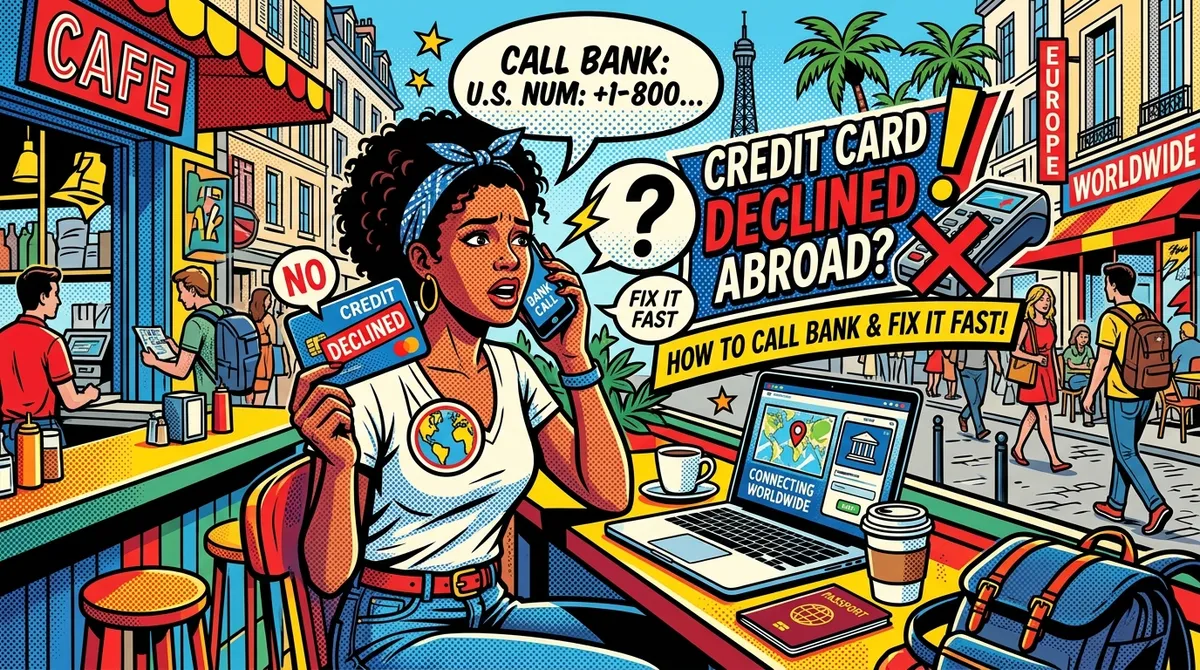 Credit Card Declined Abroad? How to Call Your Bank and Fix It Fast