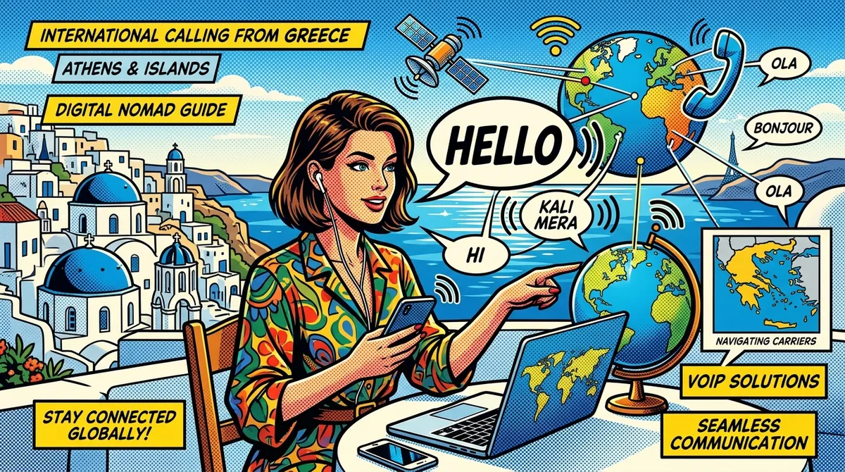 International Calling from Greece: Athens & Islands Digital Nomad Guide